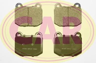 CAR PNT731 - Brake Pad Set, disc brake autospares.lv