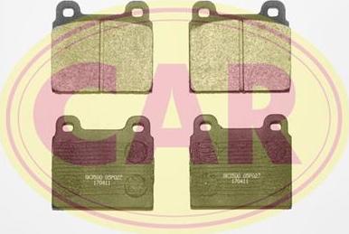 CAR PNT720 - Brake Pad Set, disc brake autospares.lv