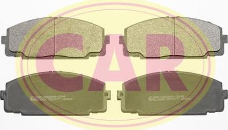 CAR PNT775 - Brake Pad Set, disc brake autospares.lv