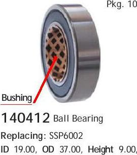 Cargo 140412 - Bearing autospares.lv