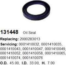 Cargo 131448 - Shaft Seal autospares.lv