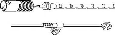 Carrab Brake Parts 8154 - Warning Contact, brake pad wear autospares.lv