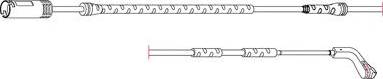 Carrab Brake Parts 8259 - Warning Contact, brake pad wear autospares.lv