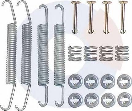 Carrab Brake Parts 3013 - Accessory Kit, brake shoes autospares.lv