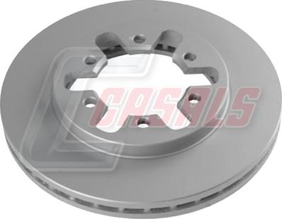 Casals 55458 - Brake Disc autospares.lv