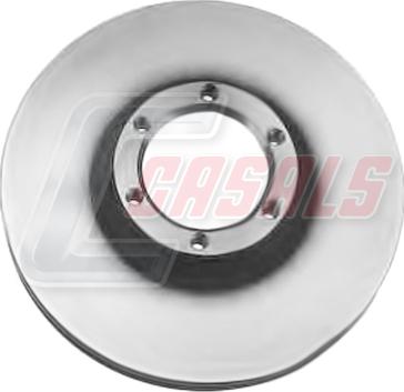 Casals 55469 - Brake Disc autospares.lv