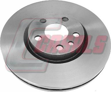 Casals 55402 - Brake Disc autospares.lv