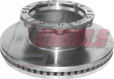 Casals 55486 - Brake Disc autospares.lv