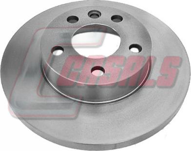 Casals 55433 - Brake Disc autospares.lv