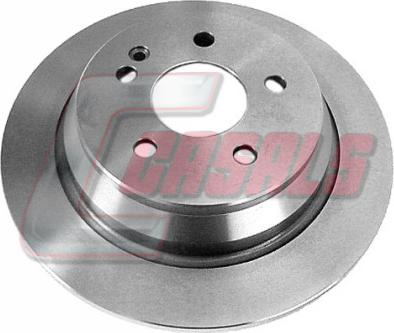 Casals 55421 - Brake Disc autospares.lv