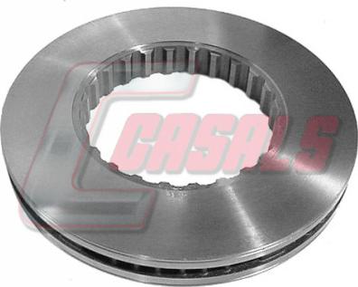 Casals 55471 - Brake Disc autospares.lv