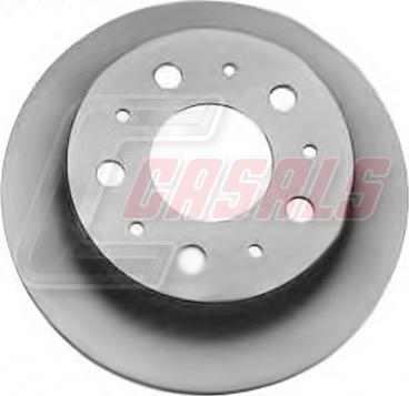 Casals 55563 - Brake Disc autospares.lv