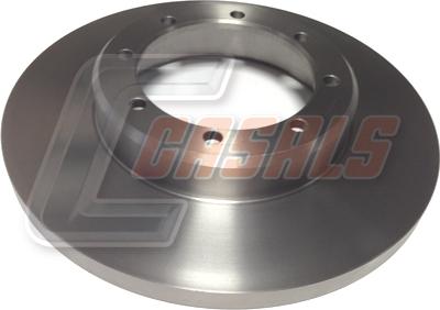 Casals 55567 - Brake Disc autospares.lv