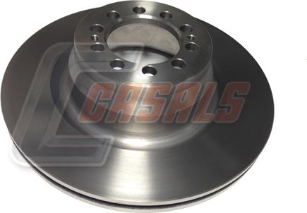 Casals 55537 - Brake Disc autospares.lv
