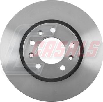 Casals 55575 - Brake Disc autospares.lv