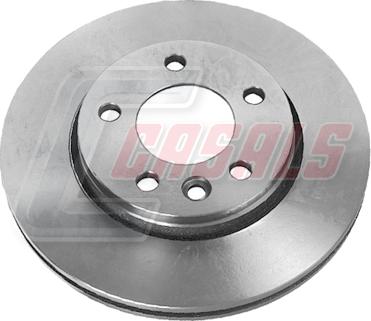 Casals 55573 - Brake Disc autospares.lv