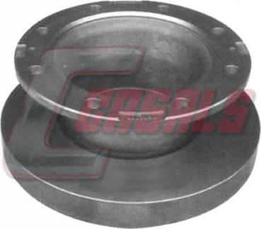 Casals 55384 - Brake Disc autospares.lv