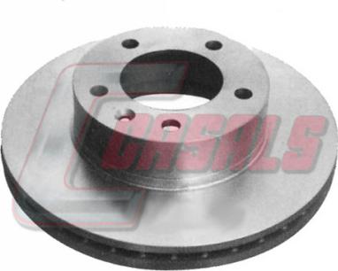 Casals 55379 - Brake Disc autospares.lv