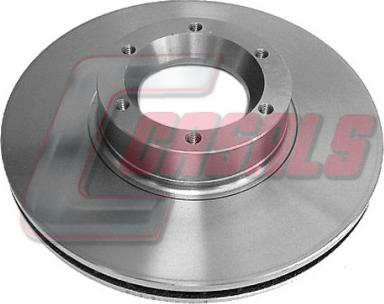 Casals 55376 - Brake Disc autospares.lv