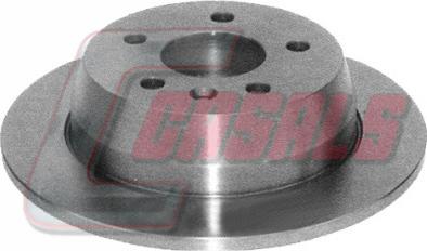 Casals 55217 - Brake Disc autospares.lv