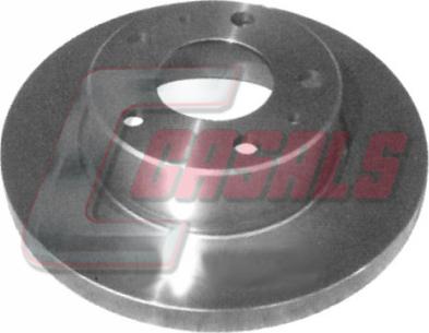 Casals 55289 - Brake Disc autospares.lv