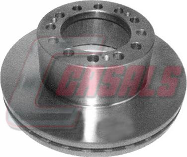 Casals 55236 - Brake Disc autospares.lv