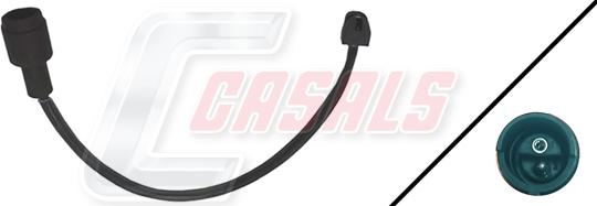 Casals 50059 - Warning Contact, brake pad wear autospares.lv
