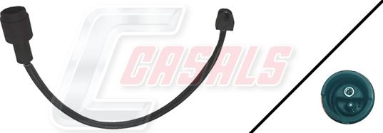 Casals 50060 - Warning Contact, brake pad wear autospares.lv