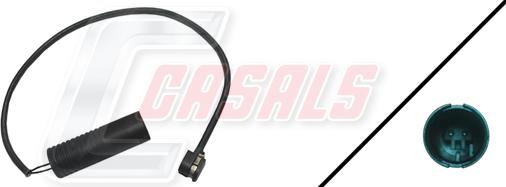 Casals 50068 - Warning Contact, brake pad wear autospares.lv