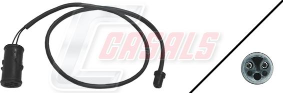 Casals 50006 - Warning Contact, brake pad wear autospares.lv