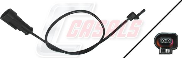 Casals 50113 - Warning Contact, brake pad wear autospares.lv