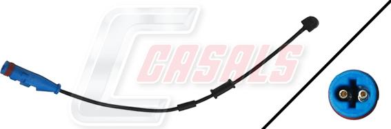 Casals 50188 - Warning Contact, brake pad wear autospares.lv