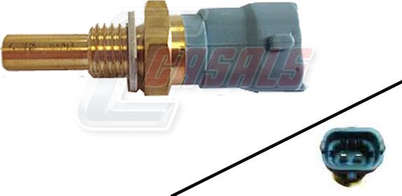 Casals 65204 - Sensor, coolant temperature autospares.lv