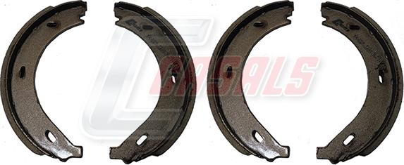 Casals 3706 - Brake Shoe Set, parking brake autospares.lv