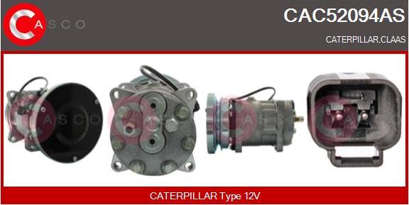 Casco CAC52094AS - Compressor, air conditioning autospares.lv