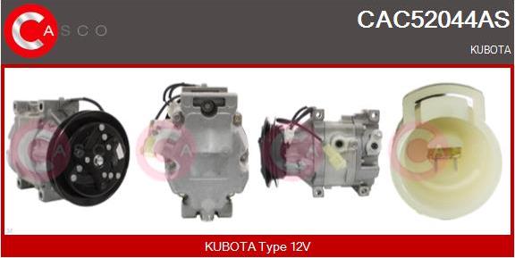 Casco CAC52044AS - Compressor, air conditioning autospares.lv