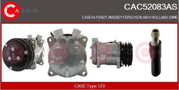 Casco CAC52083AS - Compressor, air conditioning autospares.lv