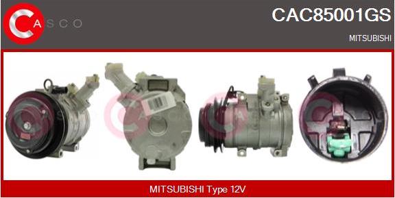 Casco CAC85001GS - Compressor, air conditioning autospares.lv