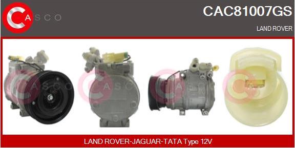 Casco CAC81007GS - Compressor, air conditioning autospares.lv