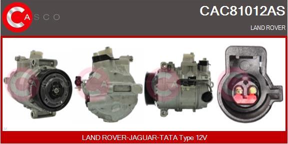 Casco CAC81012AS - Compressor, air conditioning autospares.lv