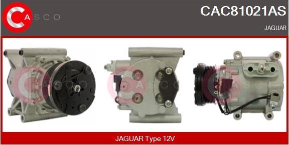 Casco CAC81021AS - Compressor, air conditioning autospares.lv