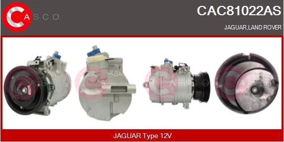 Casco CAC81022AS - Compressor, air conditioning autospares.lv