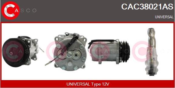 Casco CAC38021AS - Compressor, air conditioning autospares.lv