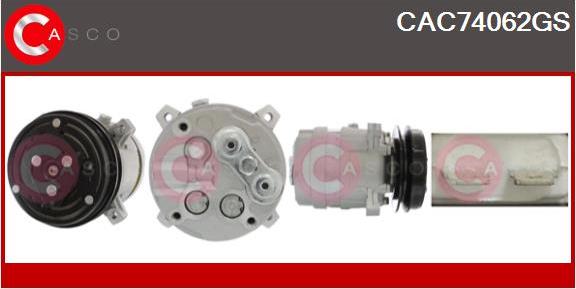 Casco CAC74062GS - Compressor, air conditioning autospares.lv