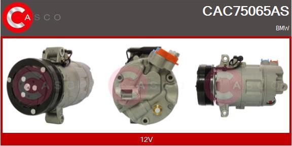 Casco CAC75065AS - Compressor, air conditioning autospares.lv