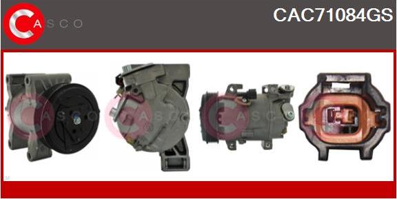 Casco CAC71084GS - Compressor, air conditioning autospares.lv