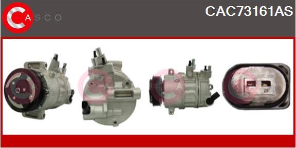 Casco CAC73161AS - Compressor, air conditioning autospares.lv