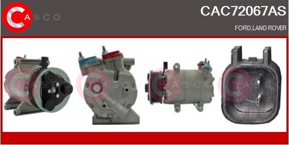 Casco CAC72067AS - Compressor, air conditioning autospares.lv