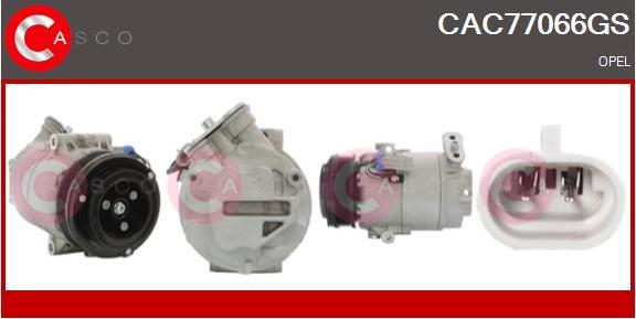 Casco CAC77066GS - Compressor, air conditioning autospares.lv