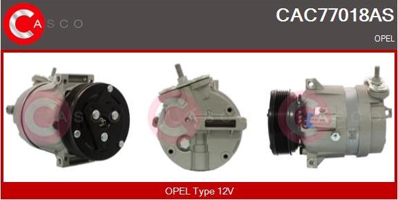 Casco CAC77018AS - Compressor, air conditioning autospares.lv